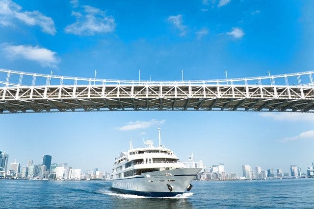 【コーヒー付】気軽に楽しむおしゃれな午後！シンフォニークルーズ　アフタヌーンクルーズ　チケット