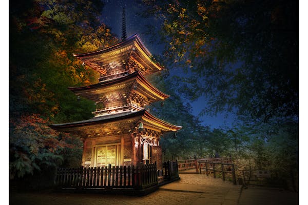 NAKEDディスタンス提灯付き】NAKED夜さんぽ™ 石川・那谷寺（2025/10/3