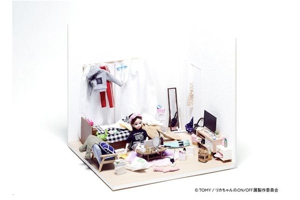 オリジナルリカちゃん付きチケット】リカちゃんの ON/OFF 展 入場