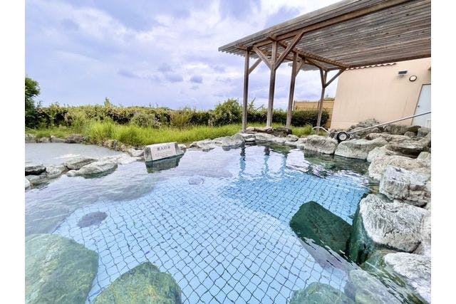 【ソレイユの丘併設の温浴施設・絶景の露天風呂でサンセットを満喫！】 海と夕日の湯 入浴券