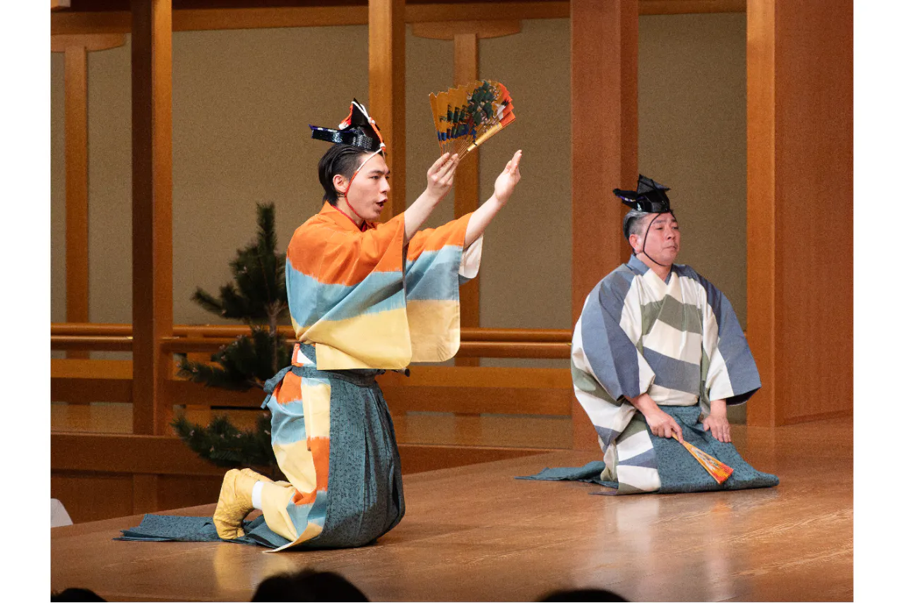 5月16日 東博狂言『二人袴/柿山伏』