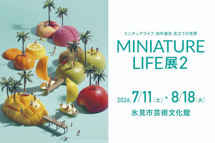MINIATURE LIFE展2ー田中達也 見立ての世界ー（氷見市芸術文化館
