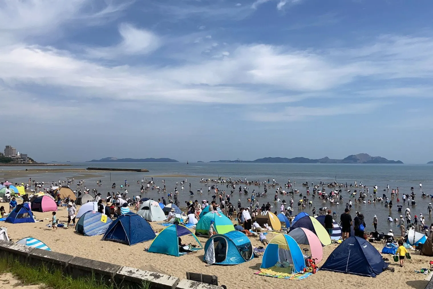 【WEB価格】遠浅でお子さまも安心！赤穂唐船サンビーチ潮干狩りチケット