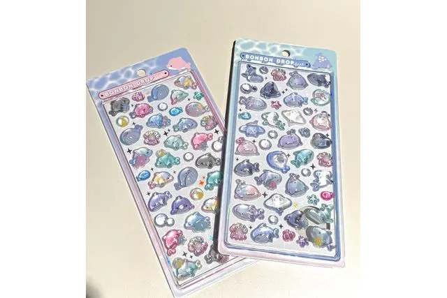 ボンボンドロップシール2枚セット付入館チケットC