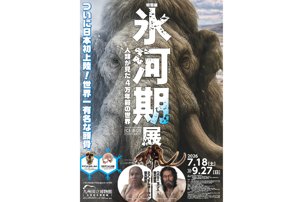 【当日券】特別展「氷河期展　人類が見た４万年前の世界」