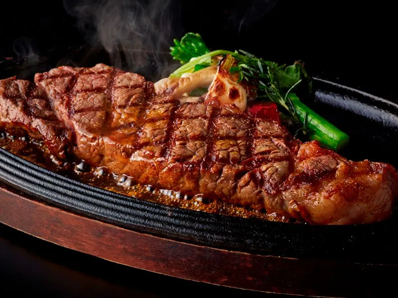 【ホテルニューオータニ佐賀（レストラン ロータス）】＜ディナー＞佐賀牛もも肉ステーキディナー