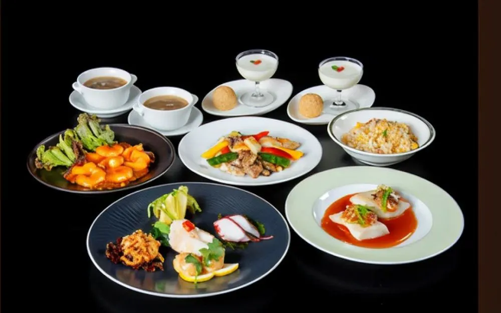 【アートホテル鹿島セントラル（中国料理 桃鹿楼）】花かんコース
