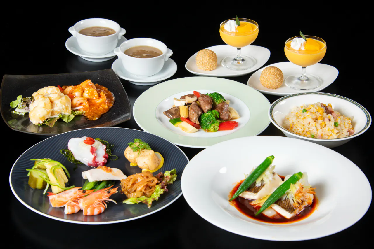 【アートホテル鹿島セントラル（中国料理 桃鹿楼）】＜飲み放題付き＞杏花コース
