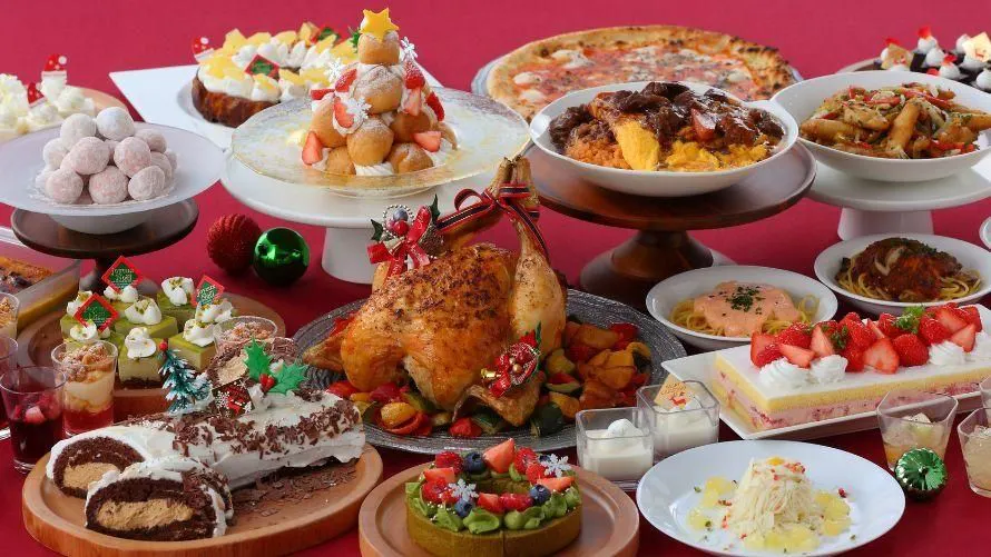 【名古屋プリンスホテル スカイタワー】＜土日祝＞11/6～12/27 クリスマススイーツ＆ランチブッフェ