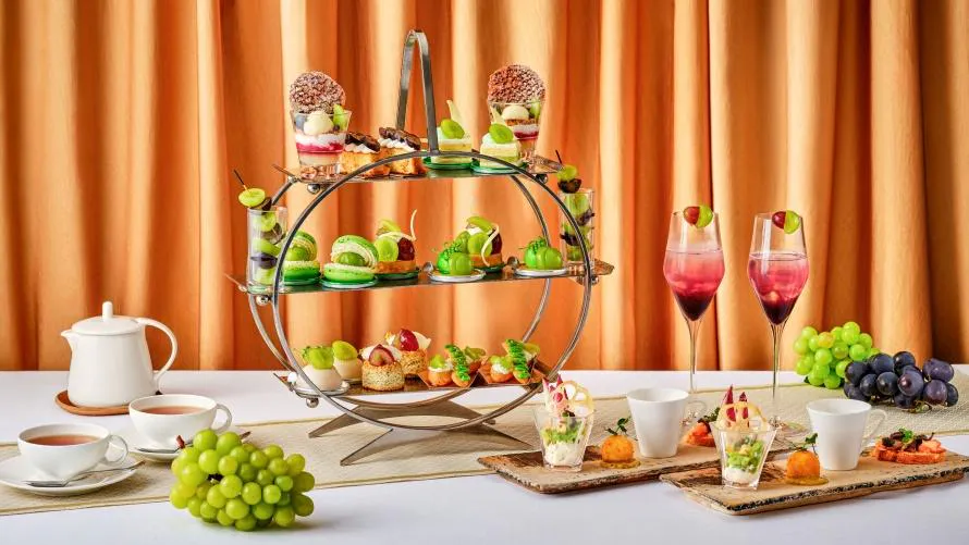 【大磯プリンスホテル（S.DINING）】～11/23＜平日＞ ぶどう尽くしのアフタヌーンティー
