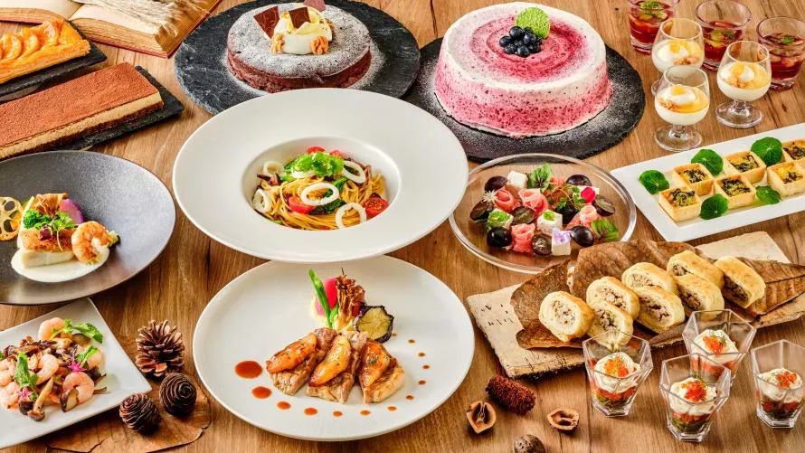 【大磯プリンスホテル（S.DINING）】ランチセミブッフェ 信州－秋の実りを、心ゆくまで