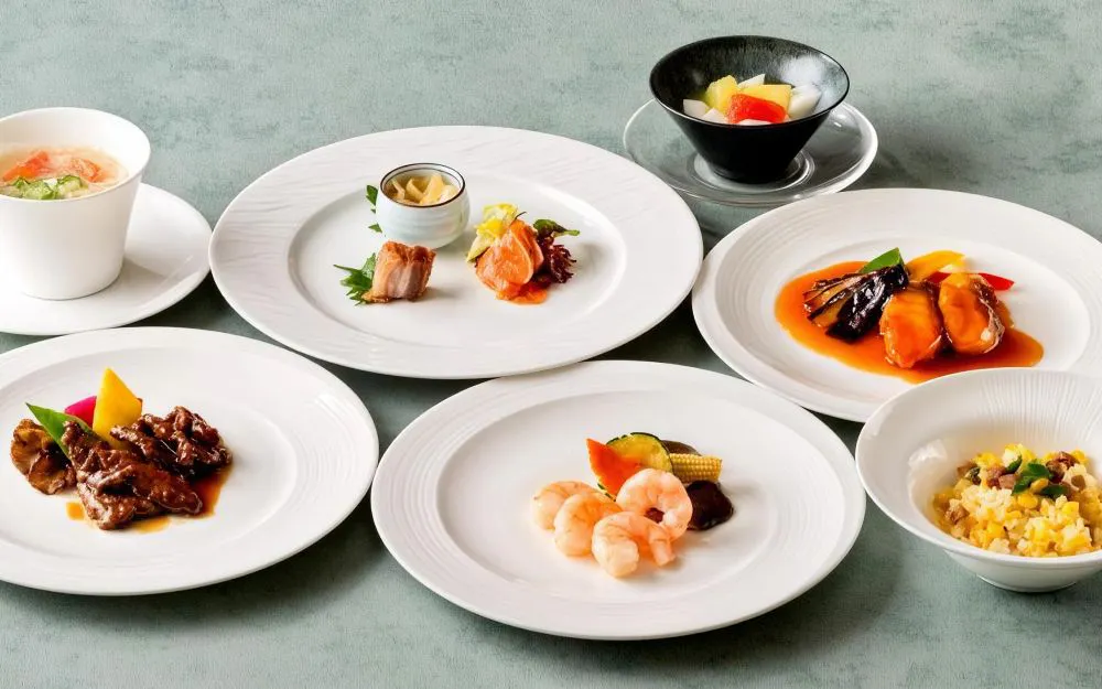 【大磯プリンスホテル（中国料理 滄）】9月～ディナー 翡翠コース