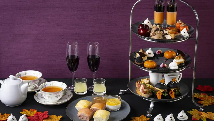 【びわ湖大津プリンスホテル（ポート ニオ）】＜スパークリング1杯付＞ Halloween Afternoon Tea