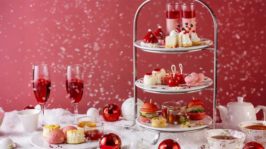 【びわ湖大津プリンスホテル / ポートニオ】＜スパークリング1杯付＞ Christmas Afternoon Tea