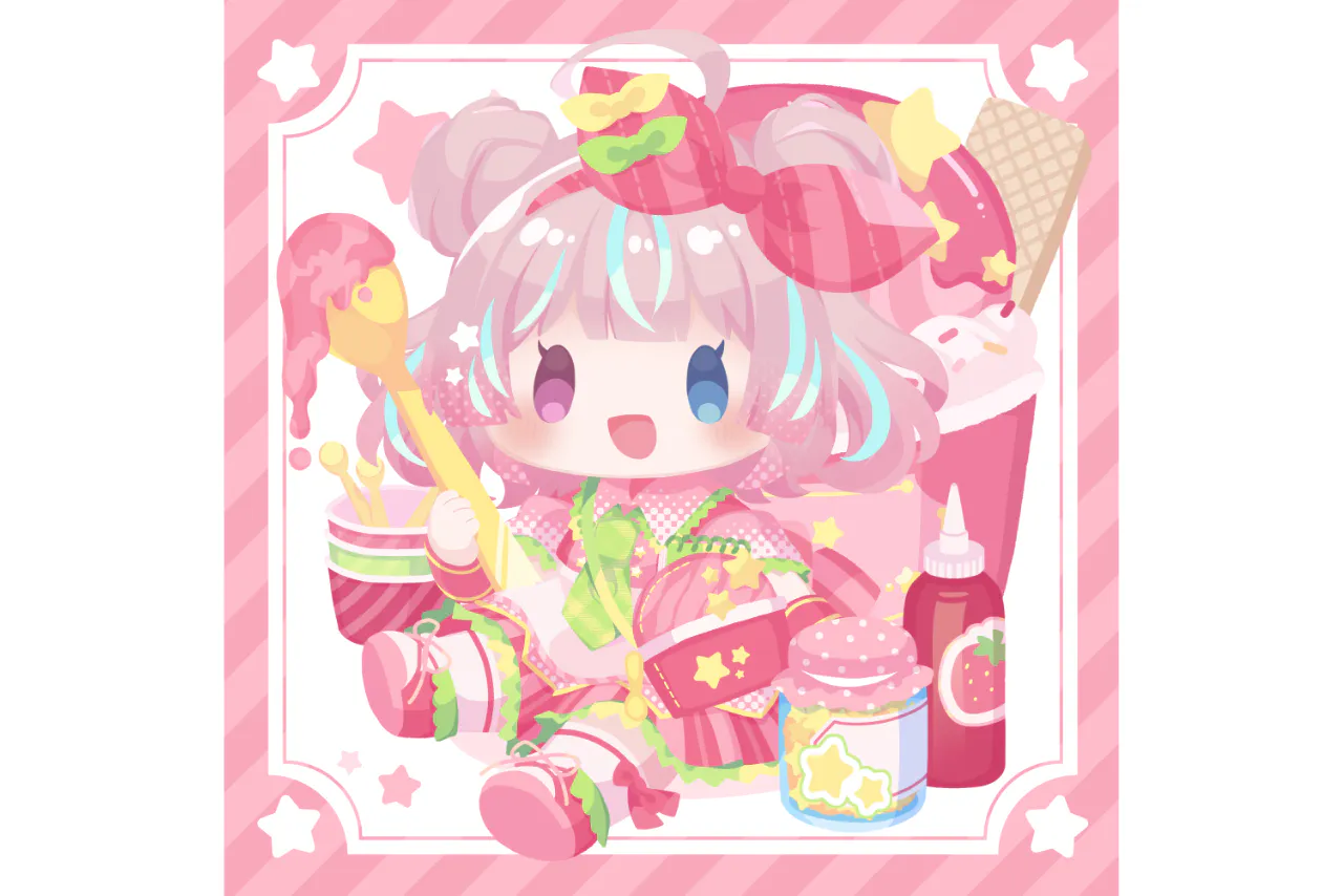 【カラオケルームでVTuberと会える！】マリナリリカ３Dミート＆グリート　入場＋チェキ＋1ドリンク付き「玉波うるま」