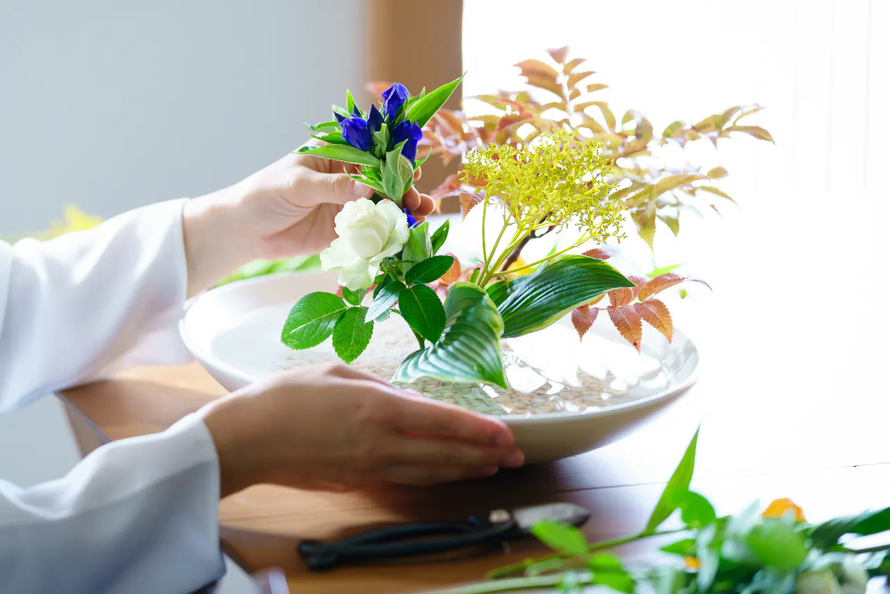 【NIWA 文化体験】いけばな体験：華道家元 池坊