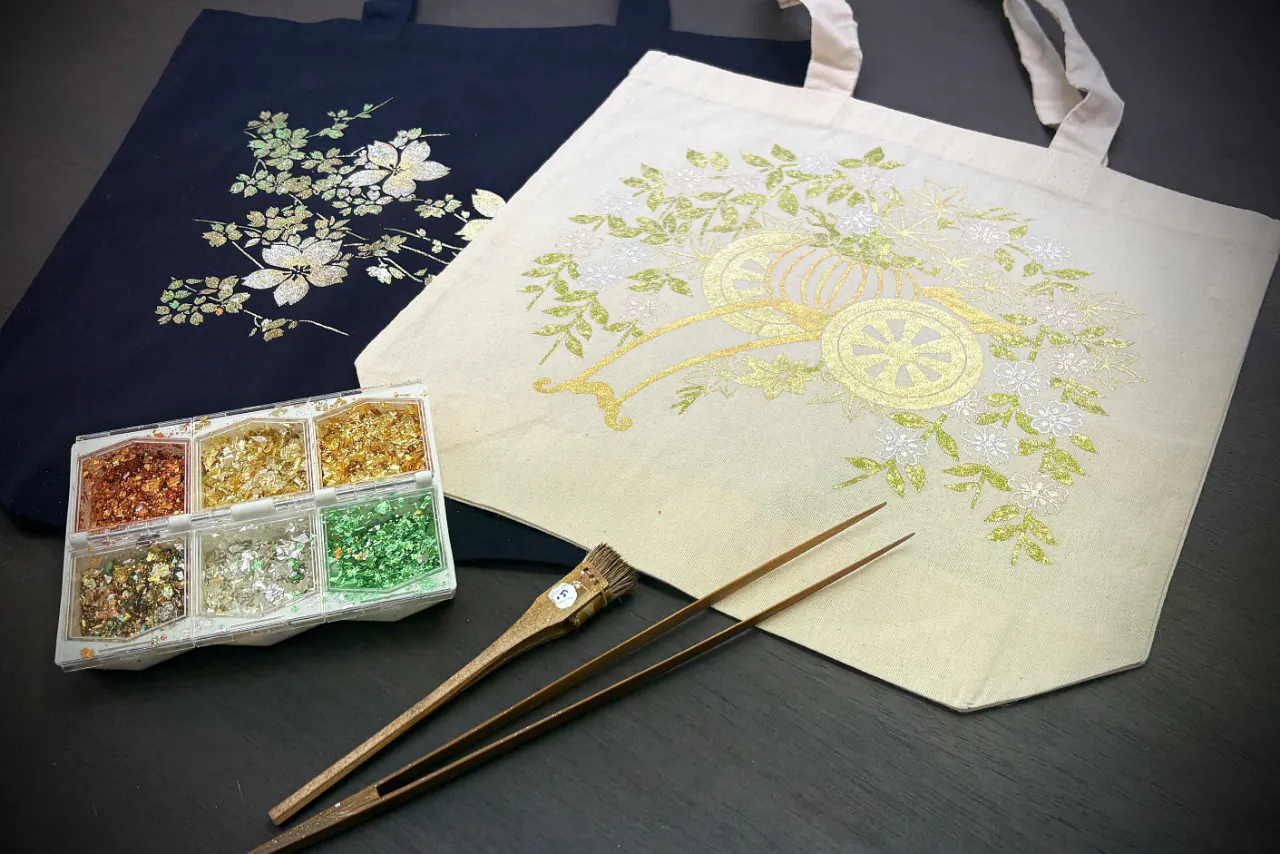 【NIWA 文化体験】金彩 箔貼り体験：田中金彩工芸