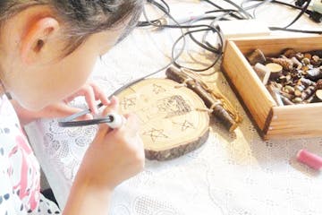 焼き絵
