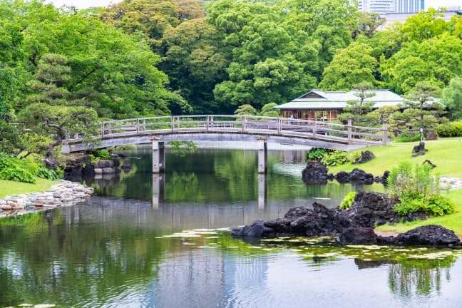 神奈川県の庭園