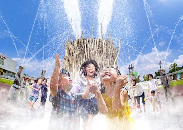 ウォーターキャノンが炸裂！