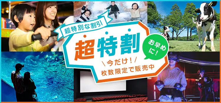 いまだけ超特別な割引！売切れ次第終了
