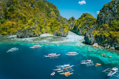 パラワン島の写真が表示されています