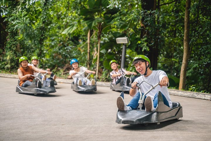 スカイラインリュージュ・スカイライド【シンガポール・遊園地】