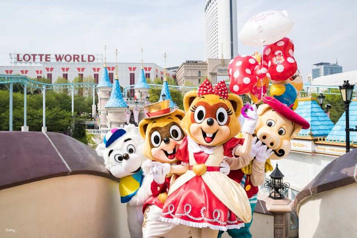 ロッテワールドソウル 入場券【ソウル・遊園地・テーマパーク】