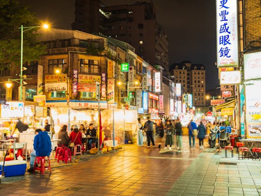 寧夏夜市の写真が表示されています