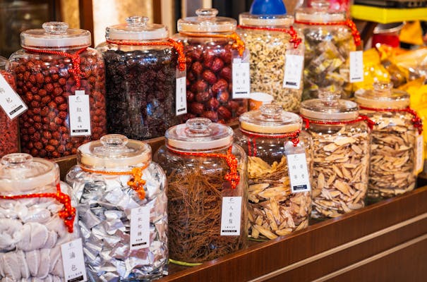 迪化街の写真が表示されています