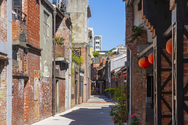 剝皮寮歴史街区の写真が表示されています