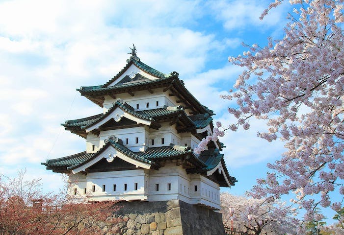 弘前城（本丸・北の郭）