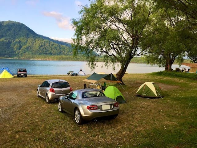 西湖自由キャンプ場