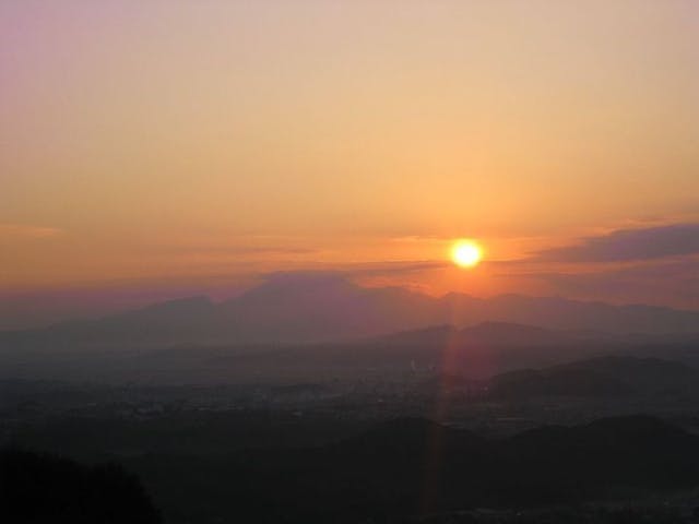 【2023年初日の出】大村市　日岳公園