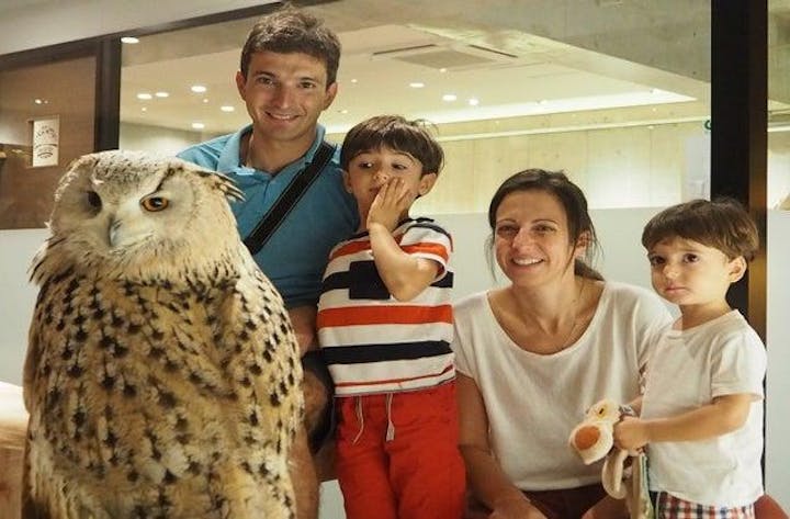 幸せのフクロウカフェchouette