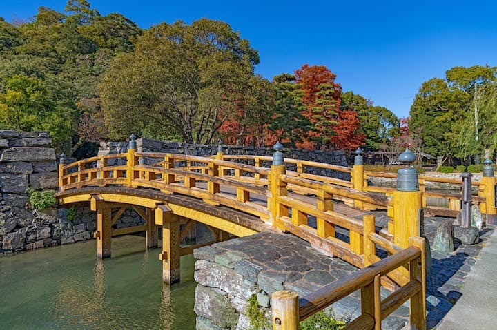 数寄屋橋（徳島中央公園）