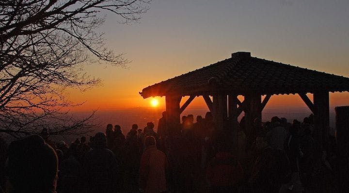 【2023年初日の出】日の出町　日の出山山頂