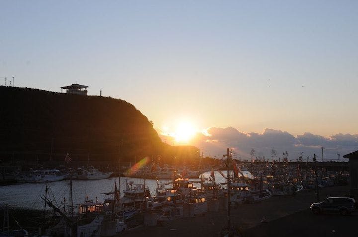 【2023年初日の出】旭市　刑部岬