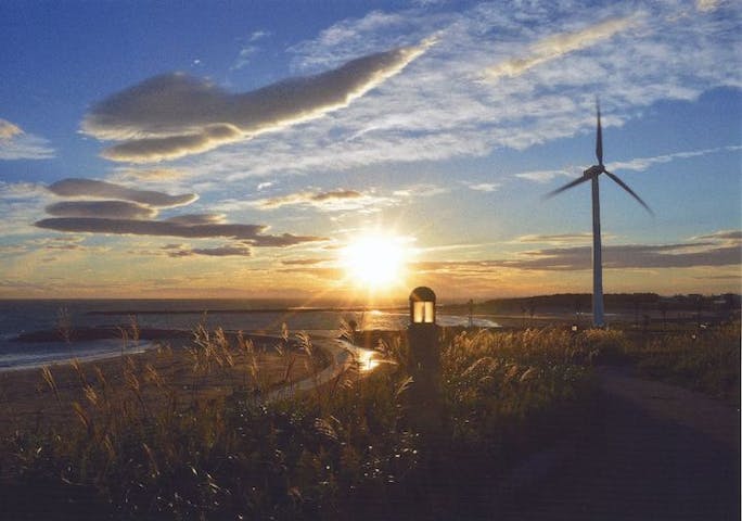 【2023年初日の出】御前崎市　マリンパーク御前崎