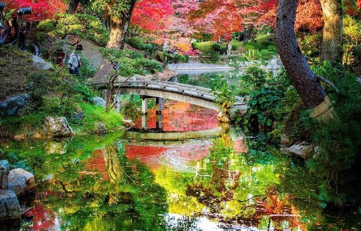 【2022年】縮景園の紅葉