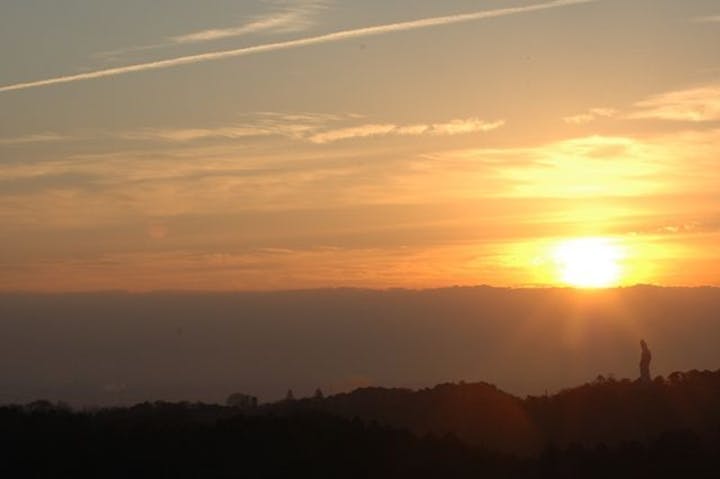 【2023年初日の出】高崎市　高崎白衣大観音