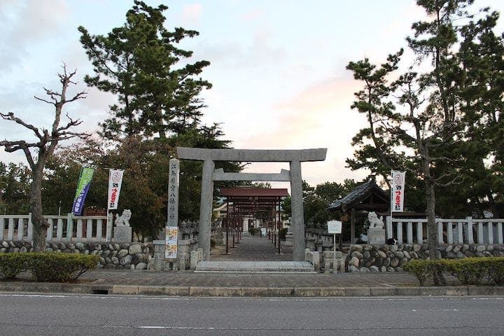 【2023年初日の出】鈴鹿市　江島若宮八幡神社