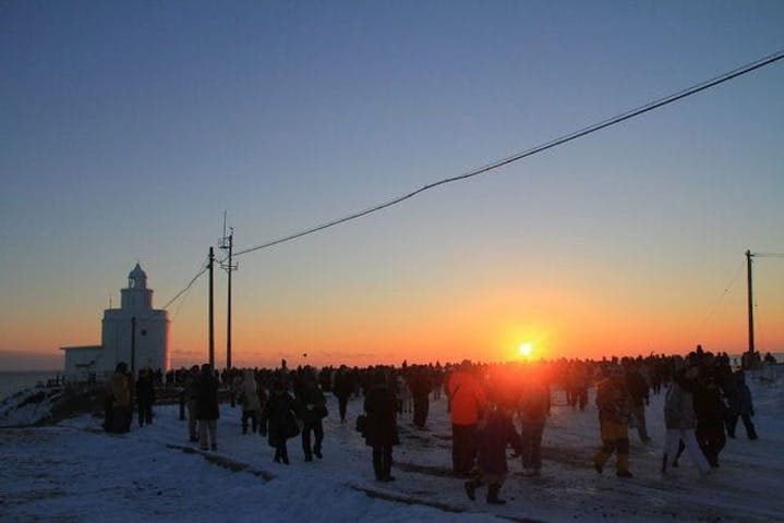 【2023年初日の出】根室市　納沙布岬