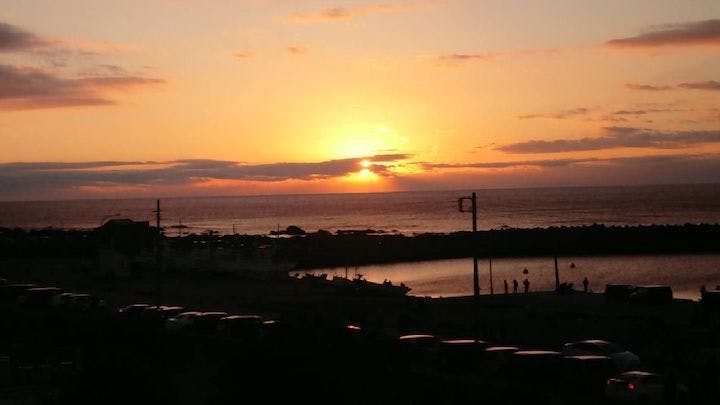 【2023年初日の出】鴨川市　道の駅｢鴨川オーシャンパーク｣展望テラス