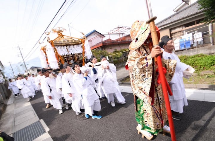 弓削神社例大祭