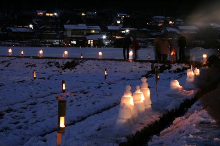 （令和３年開催中止）かやぶきの里雪灯廊