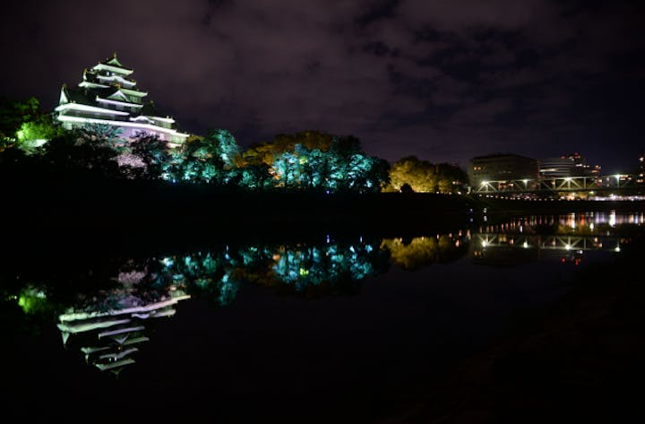 【2022年までリニューアルのため閉館】夏の烏城灯源郷