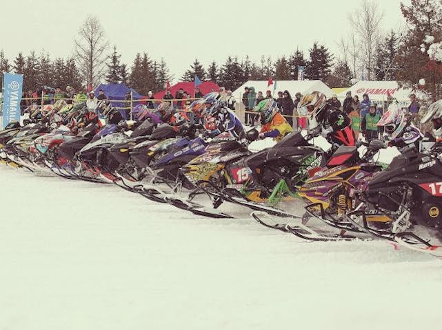 全日本スノーモビル選手権士別大会