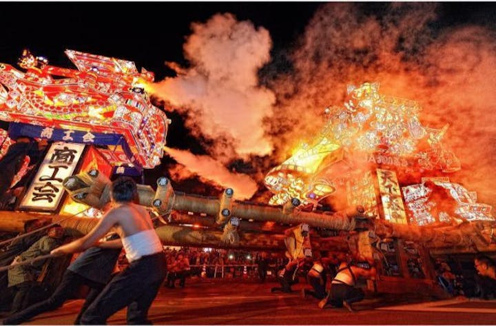 【2020年度中止】夜高あんどん祭り