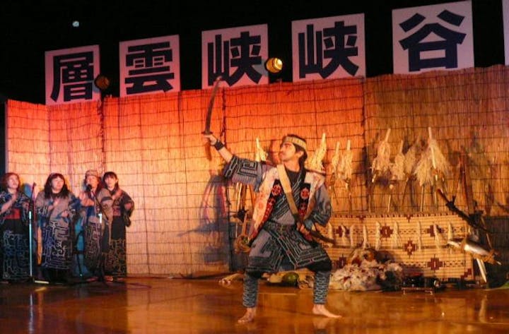 層雲峡温泉峡谷火まつり